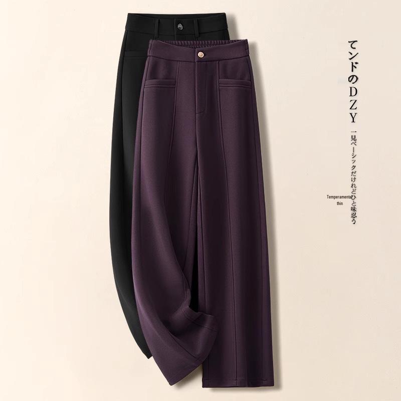 Women s Woolen Fleece-Lined Wide-Leg Pants - New High-Waisted Soft Purple, Fall/Winter 2024 Popular Style L (28) for 105-115 lbs
Women s Woolen Fleece-Lined Wide-Leg Pants - New High-Waisted Soft Purple, Fall/Winter 2024 Popular Style L (28) for 105-115 lbs