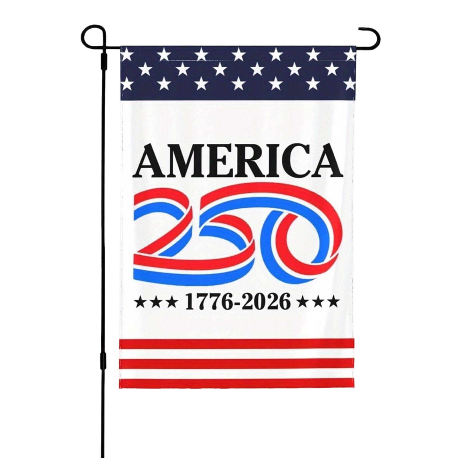 Garden Flag Commemorating The 0th Anniversary Of The Founding Of The United States, 0th Anniversary Banner, Double-sided House Flag For The Yard. One Size
Garden Flag Commemorating The 0th Anniversary Of The Founding Of The United States, 0th Anniversary Banner, Double-sided House Flag For The Yard. One Size