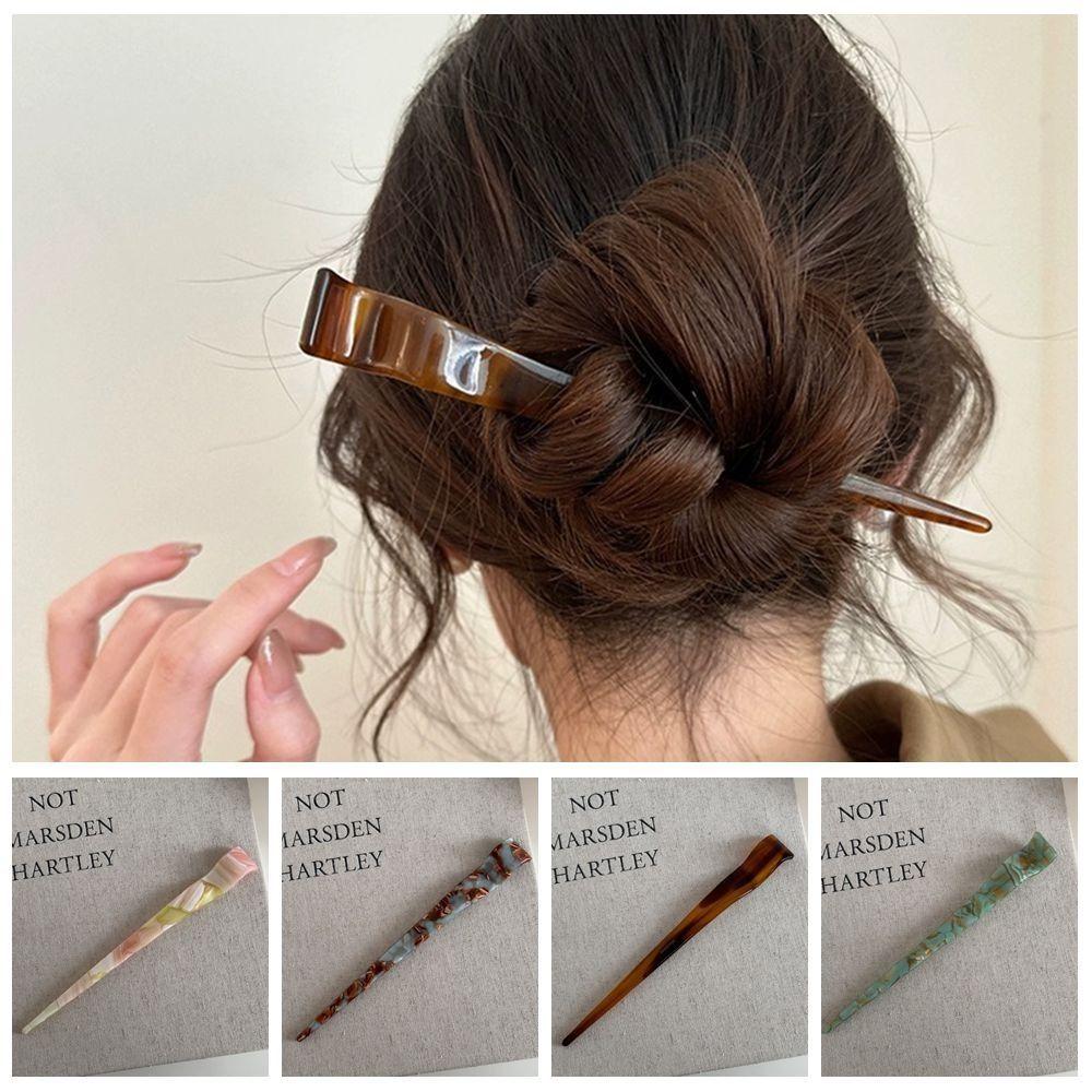 Retro Hair Sticks Hair Accessories Headwear New Acetic Acid Chopsticks Hairpin різнокольоровий
Retro Hair Sticks Hair Accessories Headwear New Acetic Acid Chopsticks Hairpin різнокольоровий