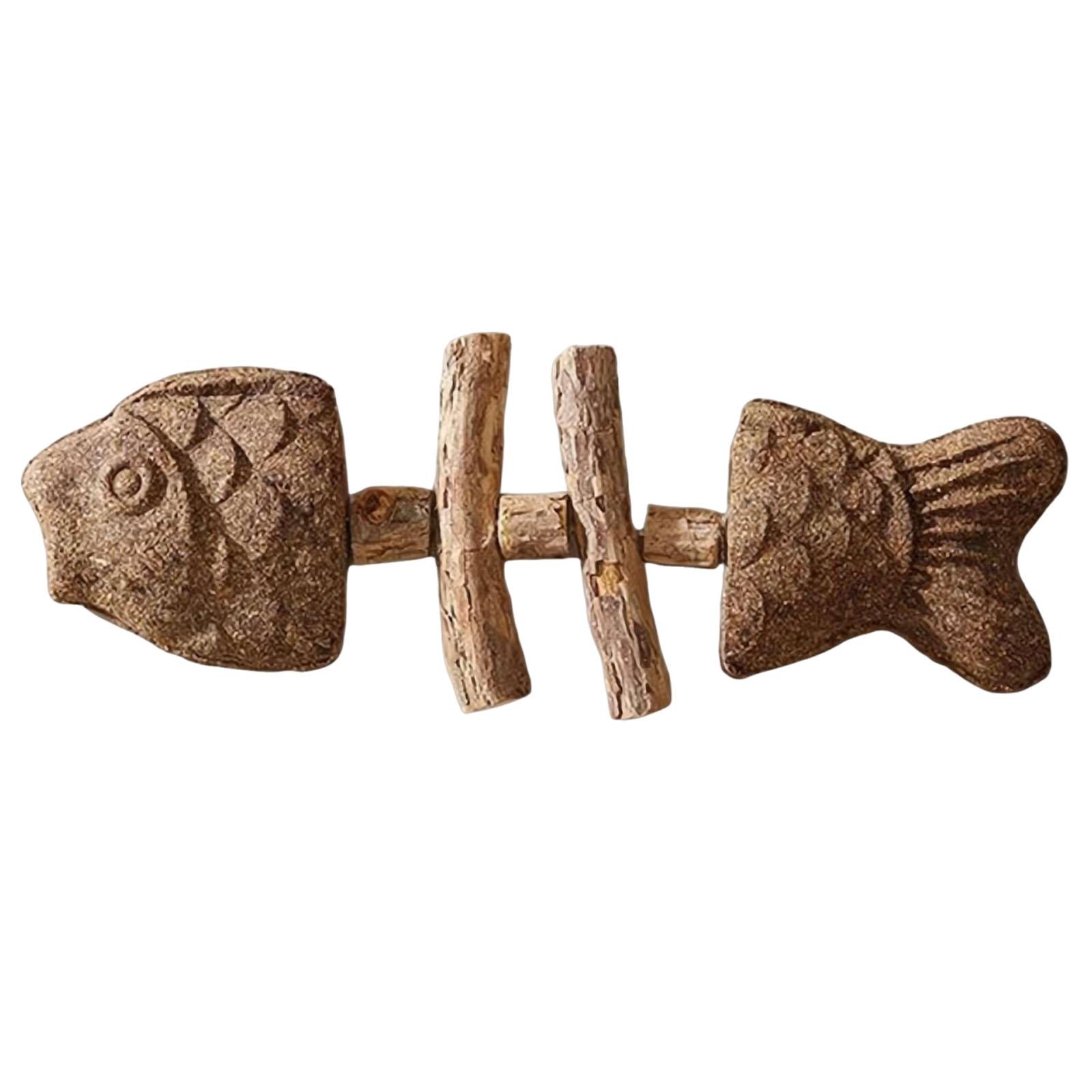 Funny Fish Bone Cat Chew Toy Wooden Teeth Cleaning Stick Cats Dental Toy for Dental Care Feline Toothbrush Alternative
Funny Fish Bone Cat Chew Toy Wooden Teeth Cleaning Stick Cats Dental Toy for Dental Care Feline Toothbrush Alternative
