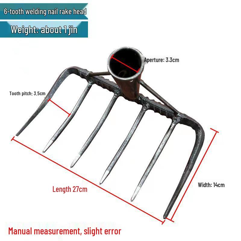 Huamao Wooden Handle Nine-Tooth Rake | Traditional Farming Tool for Gardening and Turning Soil
Huamao Wooden Handle Nine-Tooth Rake | Traditional Farming Tool for Gardening and Turning Soil