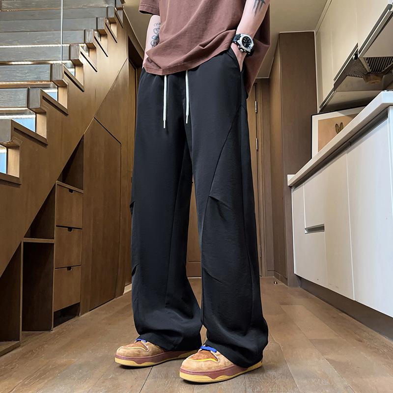 Men s Beige Wide Leg Drawstring Cargo Pants - Oversized Streetwear Baggy Trousers with Pockets M чёрный
Men s Beige Wide Leg Drawstring Cargo Pants - Oversized Streetwear Baggy Trousers with Pockets M чёрный