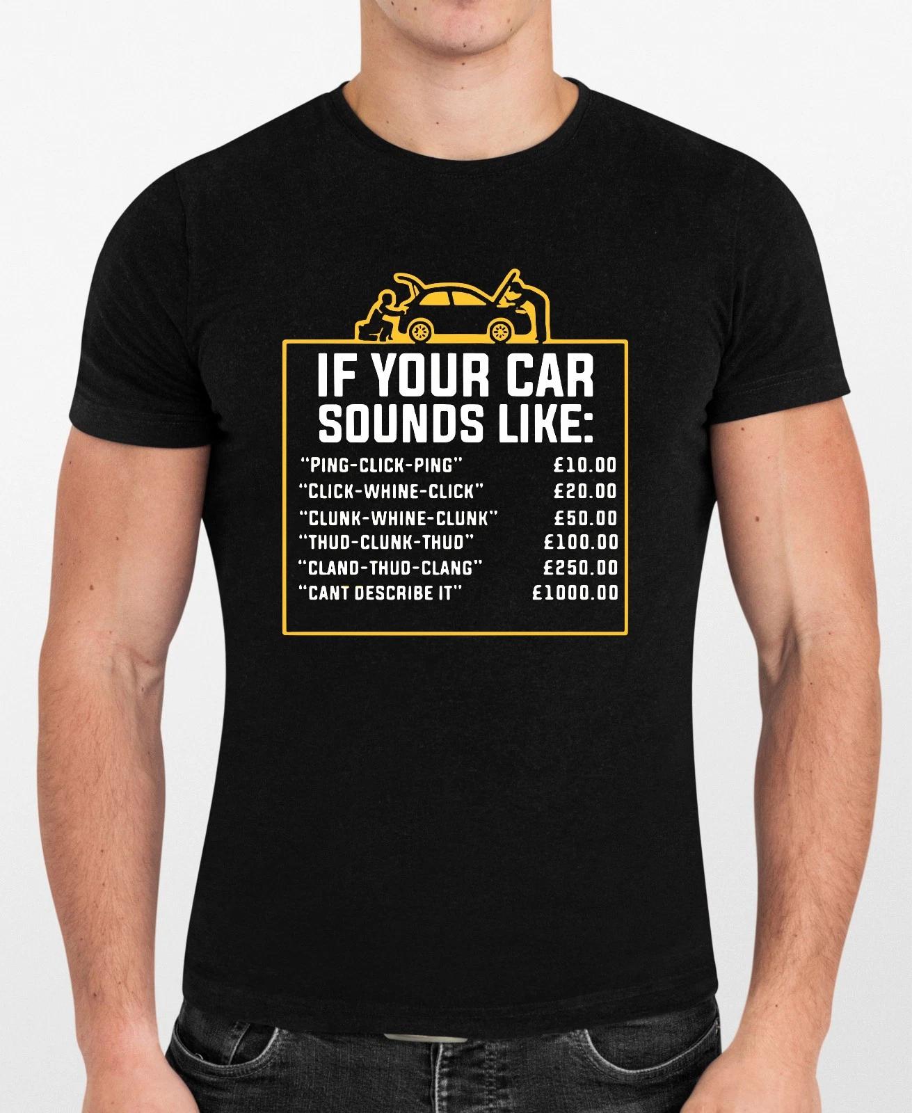 New Mechanics T-shirt Funny Car Sounds Bill Board Workwear Casual Top Men s Tee L
New Mechanics T-shirt Funny Car Sounds Bill Board Workwear Casual Top Men s Tee L