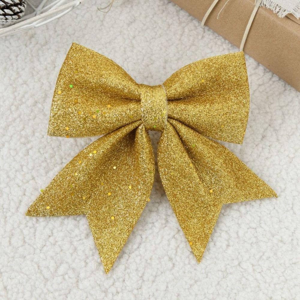 2pcs 20cm Sparkling Glitter Christmas Bow Merry Christmas Decorations Happy New Year Decoration
2pcs 20cm Sparkling Glitter Christmas Bow Merry Christmas Decorations Happy New Year Decoration