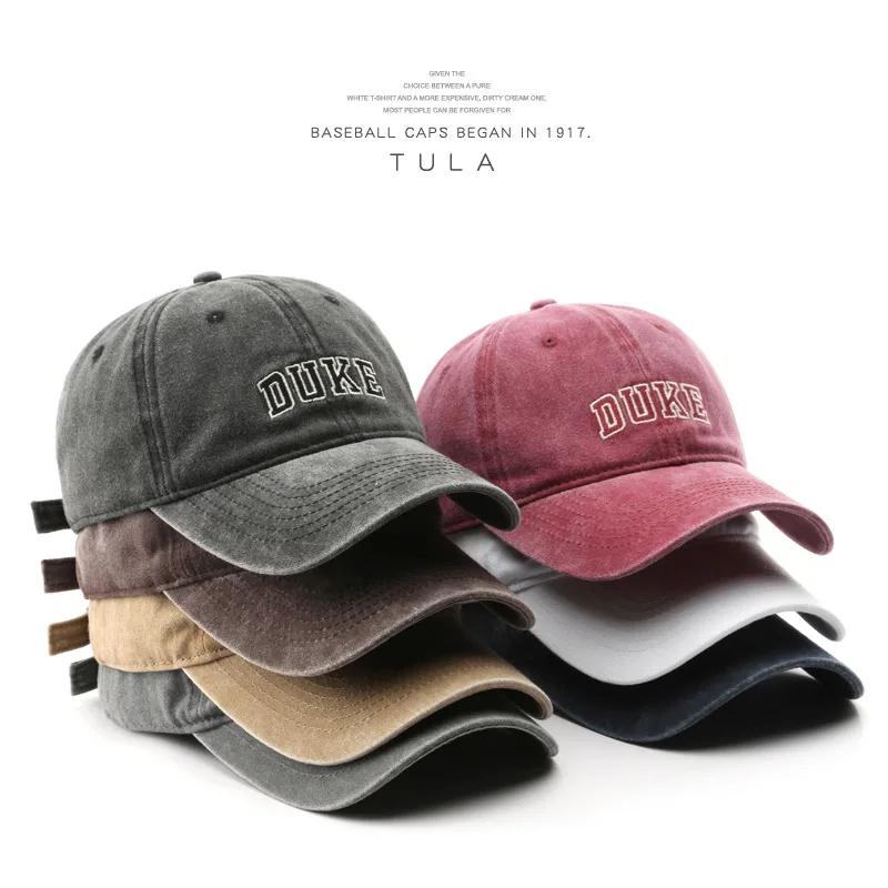 Baseball Cap Dad Hats for Men Women Vintage Washed Cotton Trucker Hat Adjustable Low Profile Ball Caps DUKE Embroidered Cap Темно-синій
Baseball Cap Dad Hats for Men Women Vintage Washed Cotton Trucker Hat Adjustable Low Profile Ball Caps DUKE Embroidered Cap Темно-синій