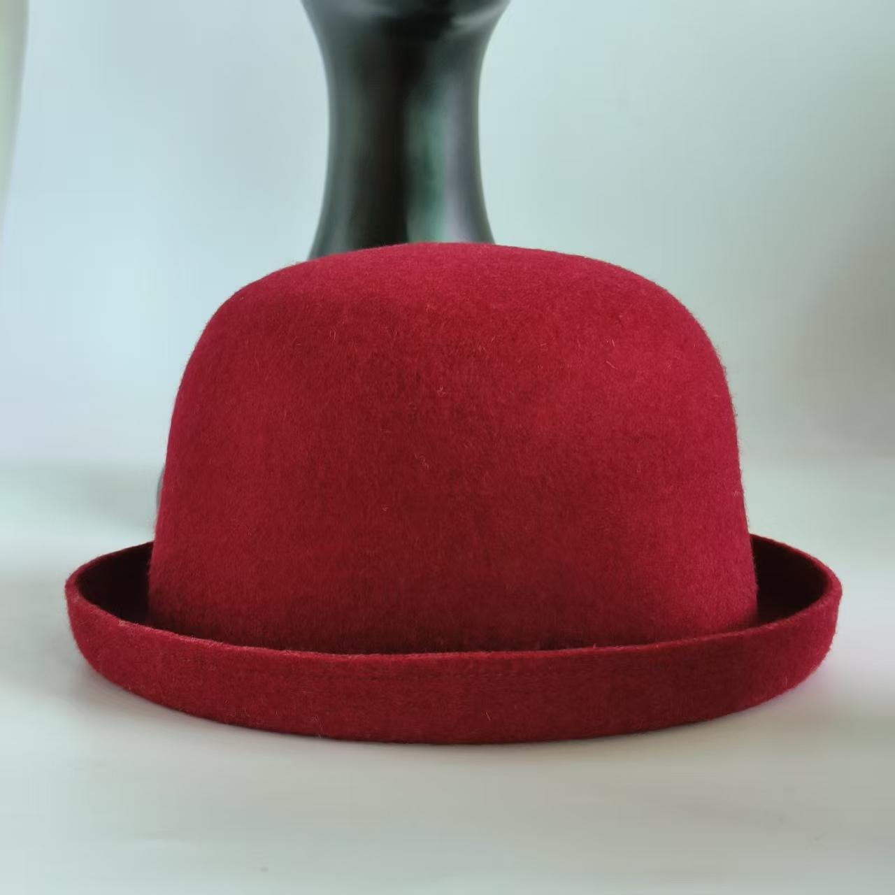 100% wool bowler hats Top hats women men solid derby hat church hat Autumn winter dome British classic vintage felt top hat 56-58
100% wool bowler hats Top hats women men solid derby hat church hat Autumn winter dome British classic vintage felt top hat 56-58