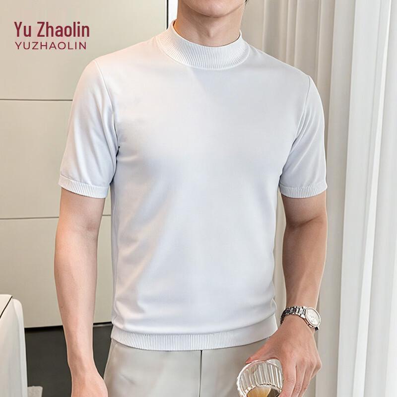 YUZHAOLIN Men s Short Sleeve Mock Neck Knit T-Shirt XL
YUZHAOLIN Men s Short Sleeve Mock Neck Knit T-Shirt XL