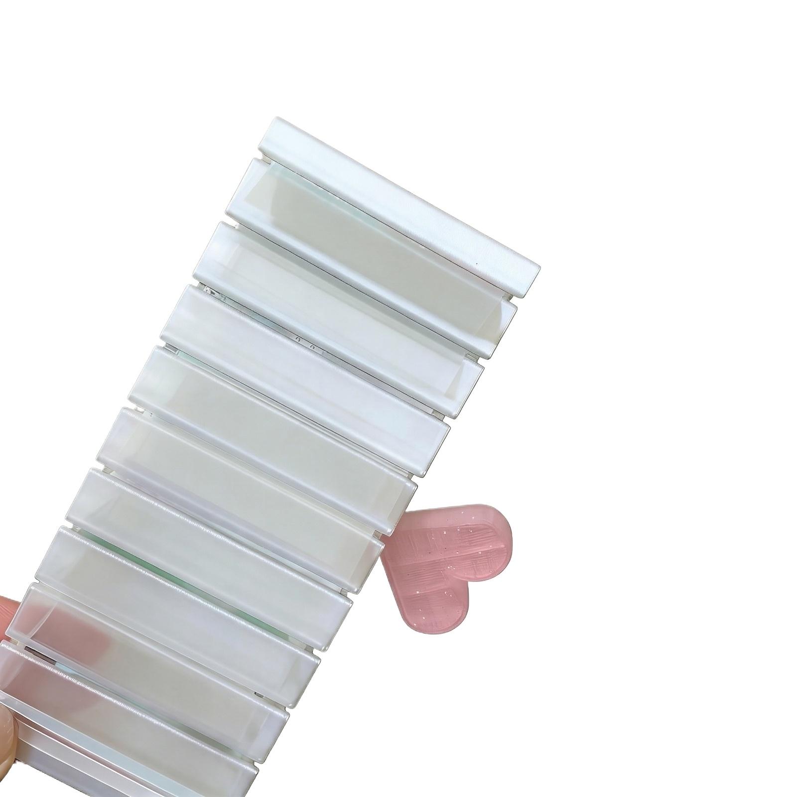 Nail Art Transfer Paper Storage Box Organizer with Multiple Slots for Easy Sorting and Protection of Nail Foils and Decals One Size
Nail Art Transfer Paper Storage Box Organizer with Multiple Slots for Easy Sorting and Protection of Nail Foils and Decals One Size
