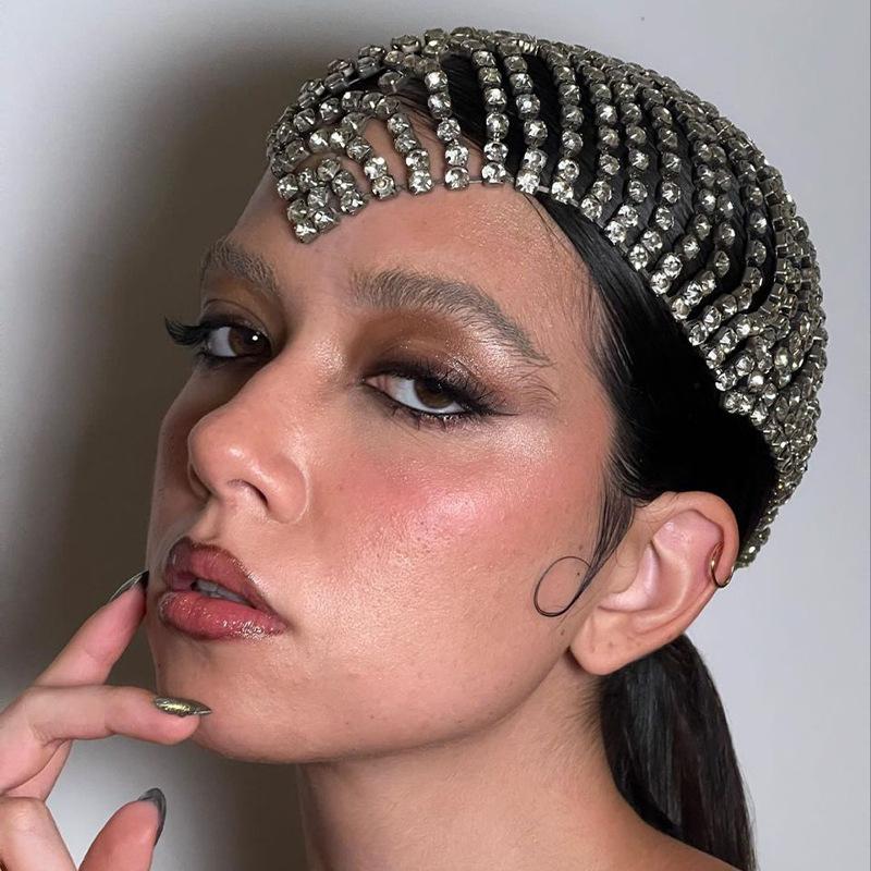 New Sexy Headgear Accessories, Fashionable And Personalized Multi-Layer Headgear, Trendy Exaggerated Hair Accessories, Bridal Wedding
New Sexy Headgear Accessories, Fashionable And Personalized Multi-Layer Headgear, Trendy Exaggerated Hair Accessories, Bridal Wedding