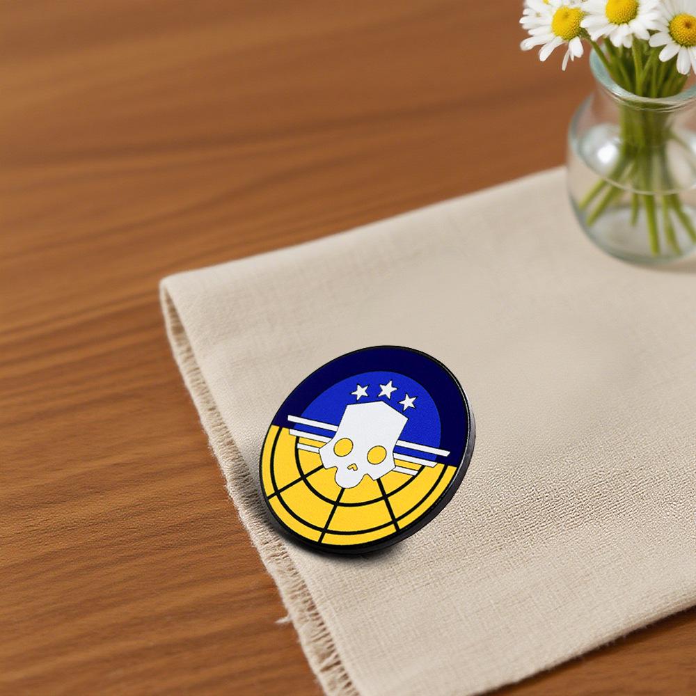 Helldivers Emblem Metal Pin - Galactic Federation Style Brooch Backpack Accessory
Helldivers Emblem Metal Pin - Galactic Federation Style Brooch Backpack Accessory