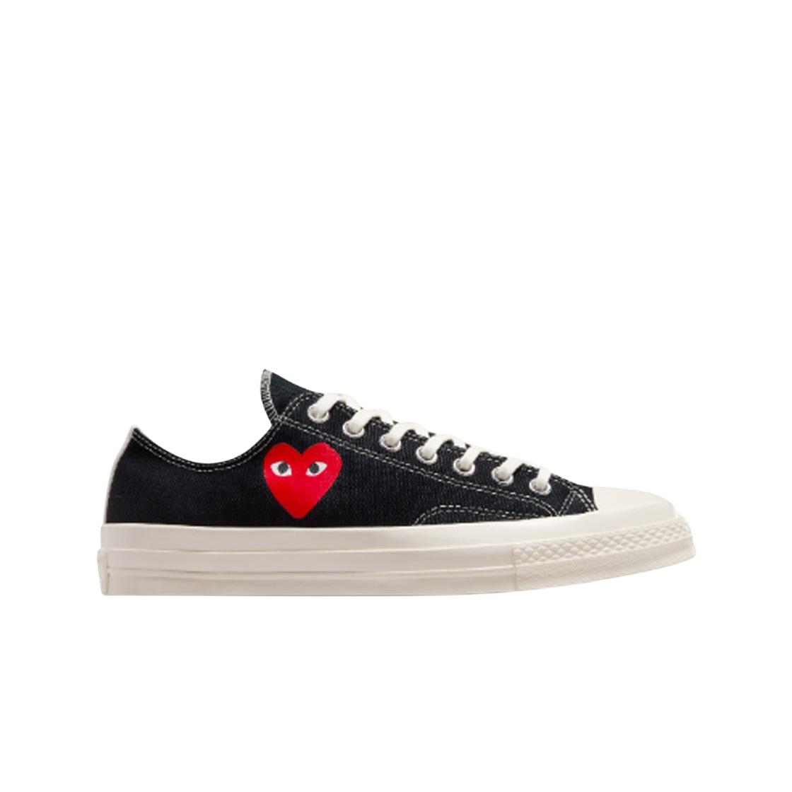 Converse X Play Comme Des Garcons Single Heart Chuck 70 Ox Black 275
Converse X Play Comme Des Garcons Single Heart Chuck 70 Ox Black 275