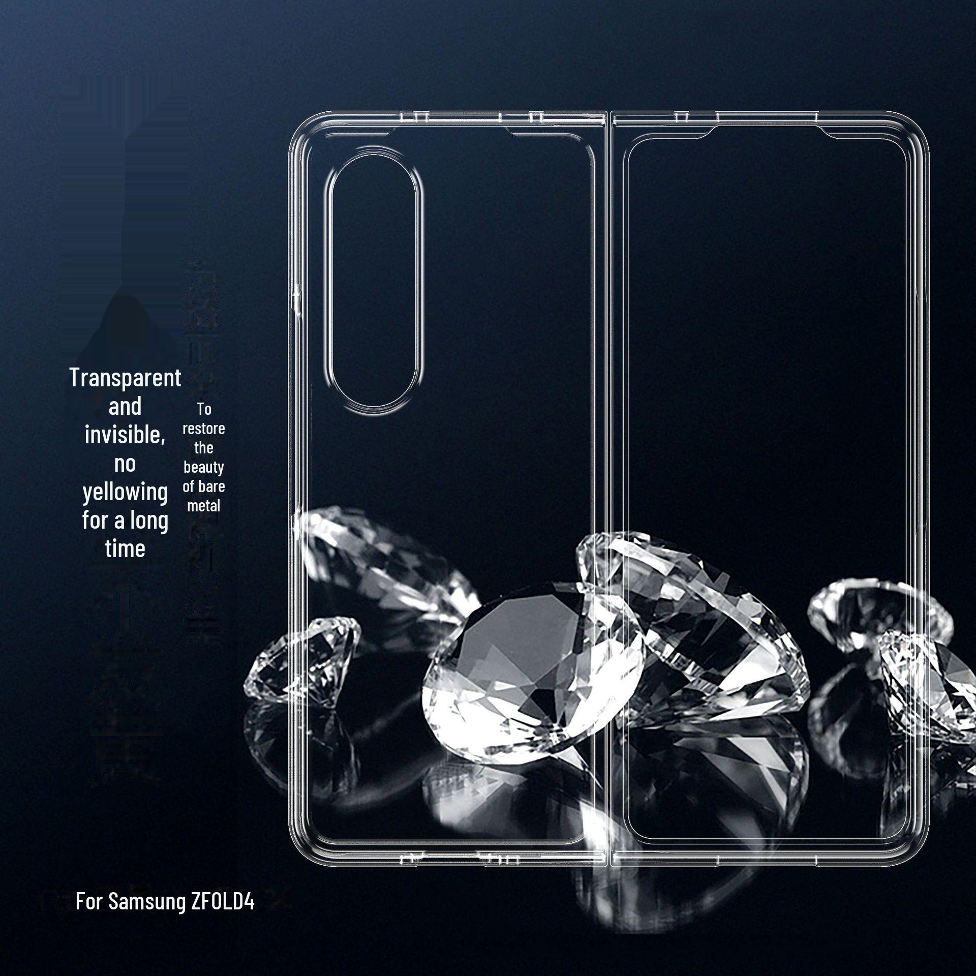 Samsung Galaxy Z Fold6 Ultra-Thin PC Transparent Hard Shell Case - All-Inclusive Protective Cover for Foldable Screen Samsung Z FOLD5 (Full Set: Front & Back Cover)
Samsung Galaxy Z Fold6 Ultra-Thin PC Transparent Hard Shell Case - All-Inclusive Protective Cover for Foldable Screen Samsung Z FOLD5 (Full Set: Front & Back Cover)