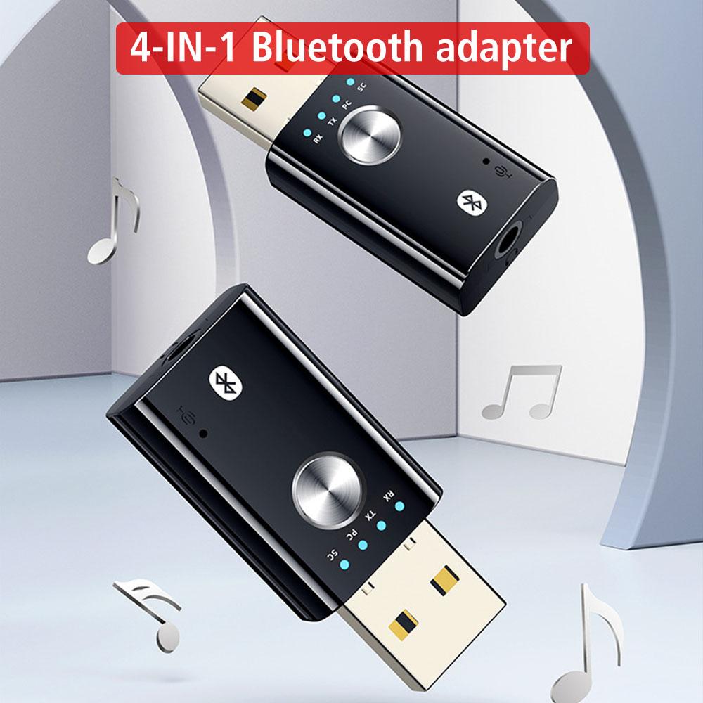 4 In 1 Bluetooth 5.1 Audio Receiver Transmitter USB Dongle RCA Wireless Adapter for Car Kit TV PC Headphone Stereo 3.5mm 3.5 AUX чорний
4 In 1 Bluetooth 5.1 Audio Receiver Transmitter USB Dongle RCA Wireless Adapter for Car Kit TV PC Headphone Stereo 3.5mm 3.5 AUX чорний
