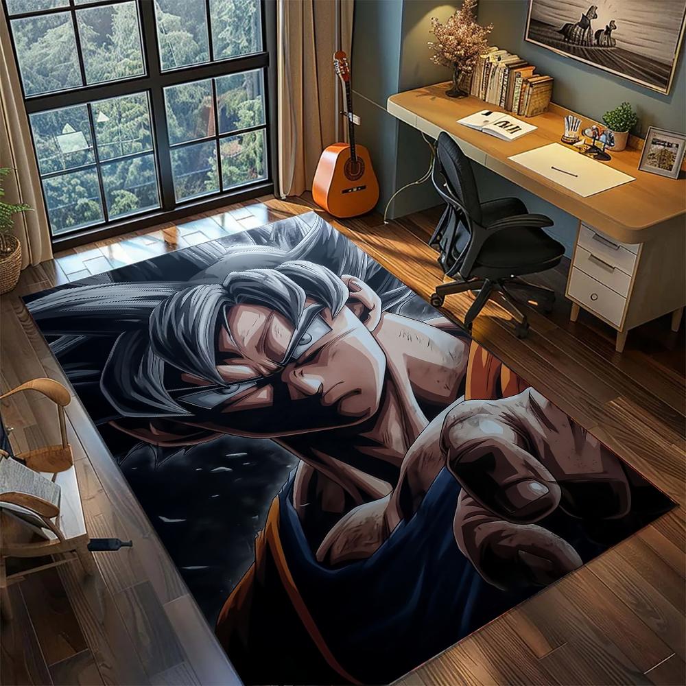 Super Saiyan Blue Son Goku God Mode Rug Carpet Large Area Rug Non Slip Washable Floor Mat Gamer Room Bedroom Home Decor 60x90cm
Super Saiyan Blue Son Goku God Mode Rug Carpet Large Area Rug Non Slip Washable Floor Mat Gamer Room Bedroom Home Decor 60x90cm