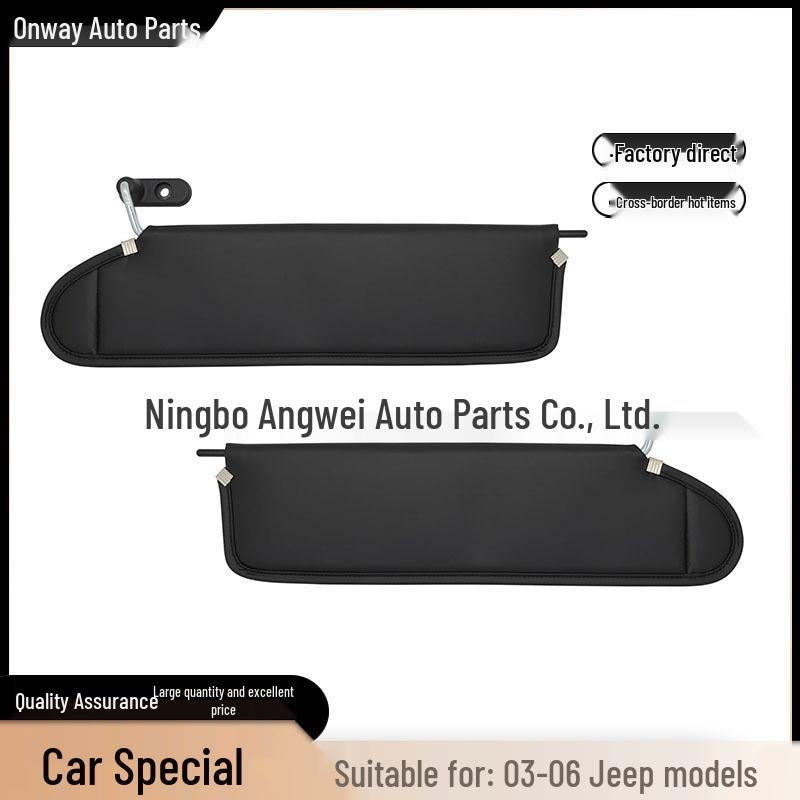 Козырек от солнца для Jeep Wrangler TJ (2003-2006 гг.), черный Left: Driver Side чёрный
Козырек от солнца для Jeep Wrangler TJ (2003-2006 гг.), черный Left: Driver Side чёрный