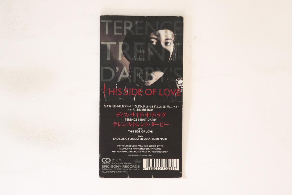 CD TERENCE TRENT DARBY This Side Of Love Sad Song For Si ESDA7003PROMO EPIC 1989 Japan Rock Used
CD TERENCE TRENT DARBY This Side Of Love Sad Song For Si ESDA7003PROMO EPIC 1989 Japan Rock Used