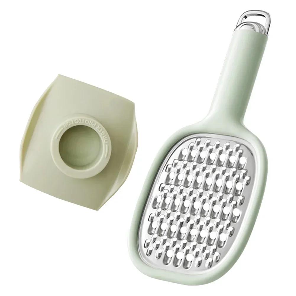 Терка для овощей Многофункциональная нержавеющая сталь Keenness Картофельная терка для фруктов и овощей Кухонные инструменты зелёный