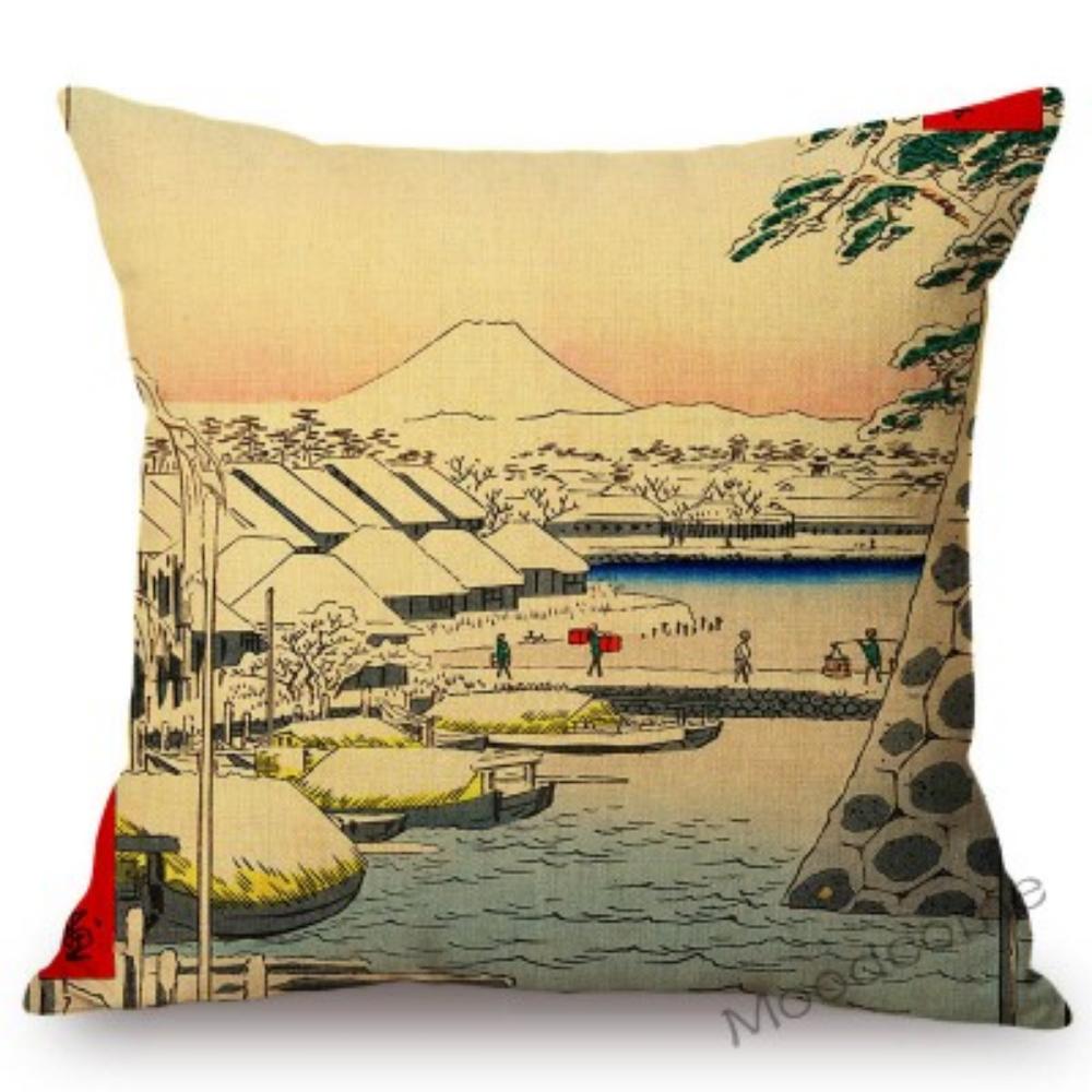 Японський Ando Hiroshige Ukiyoe Азійське мистецтво Гейша Вінтаж Екзотичні прикраси Диван Наволочка Автомобіль Подушка Лляна Подушка Чохол 450mm*450mm
Японський Ando Hiroshige Ukiyoe Азійське мистецтво Гейша Вінтаж Екзотичні прикраси Диван Наволочка Автомобіль Подушка Лляна Подушка Чохол 450mm*450mm