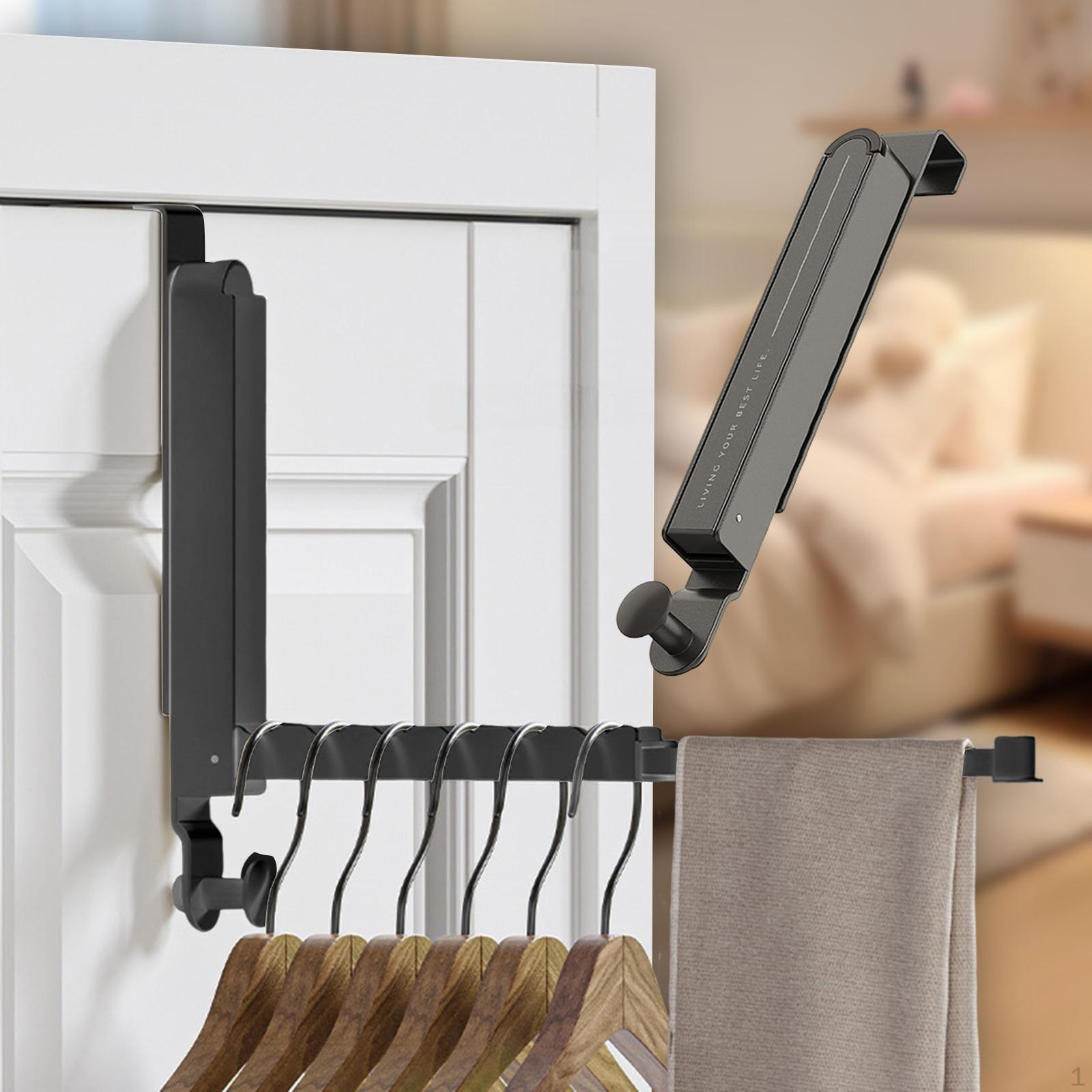 Expandable Coat Rack Over The Door Hook, Multi-Purpose Organizer for Towels, Hats, Office, Bathroom, 2CM Width Hook
Expandable Coat Rack Over The Door Hook, Multi-Purpose Organizer for Towels, Hats, Office, Bathroom, 2CM Width Hook
