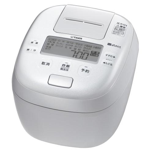 Tiger Thermos (TIGER) Rice Cooker 5.5 Cups Pressure IH Type Earthen Pot Heat Storage Coated Pot Pure White JPI-Y100WY
Tiger Thermos (TIGER) Rice Cooker 5.5 Cups Pressure IH Type Earthen Pot Heat Storage Coated Pot Pure White JPI-Y100WY