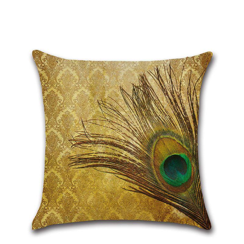 Elegant Peacock Feathers Sofa Bed Car Home Decoration Pillow Case For Stylish Interiors A
Elegant Peacock Feathers Sofa Bed Car Home Decoration Pillow Case For Stylish Interiors A