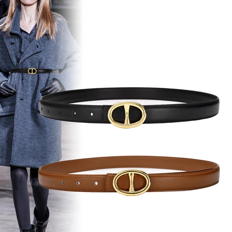 Wide Waist Seal Leather Belt Simple Gold Buckle Cowhide Belt Women S Decorative Shirt Jeans Belt Autumn And Winter Models 105cm
Wide Waist Seal Leather Belt Simple Gold Buckle Cowhide Belt Women S Decorative Shirt Jeans Belt Autumn And Winter Models 105cm