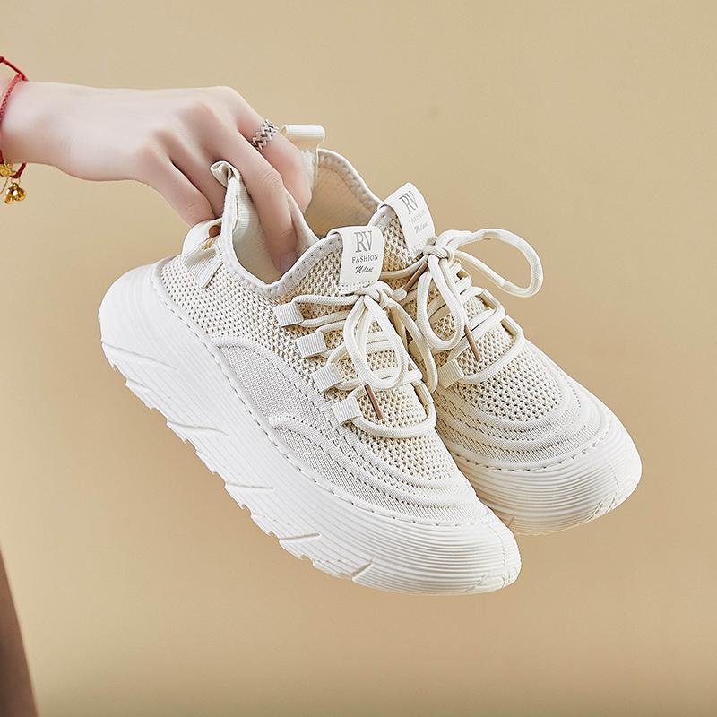 Модные весенне-летние кроссовки на платформе женские дышащие вязаные кроссовки для женщин легкие сетчатые туфли женские слипоны для ходьбы 35 бежевый
Модные весенне-летние кроссовки на платформе женские дышащие вязаные кроссовки для женщин легкие сетчатые туфли женские слипоны для ходьбы 35 бежевый