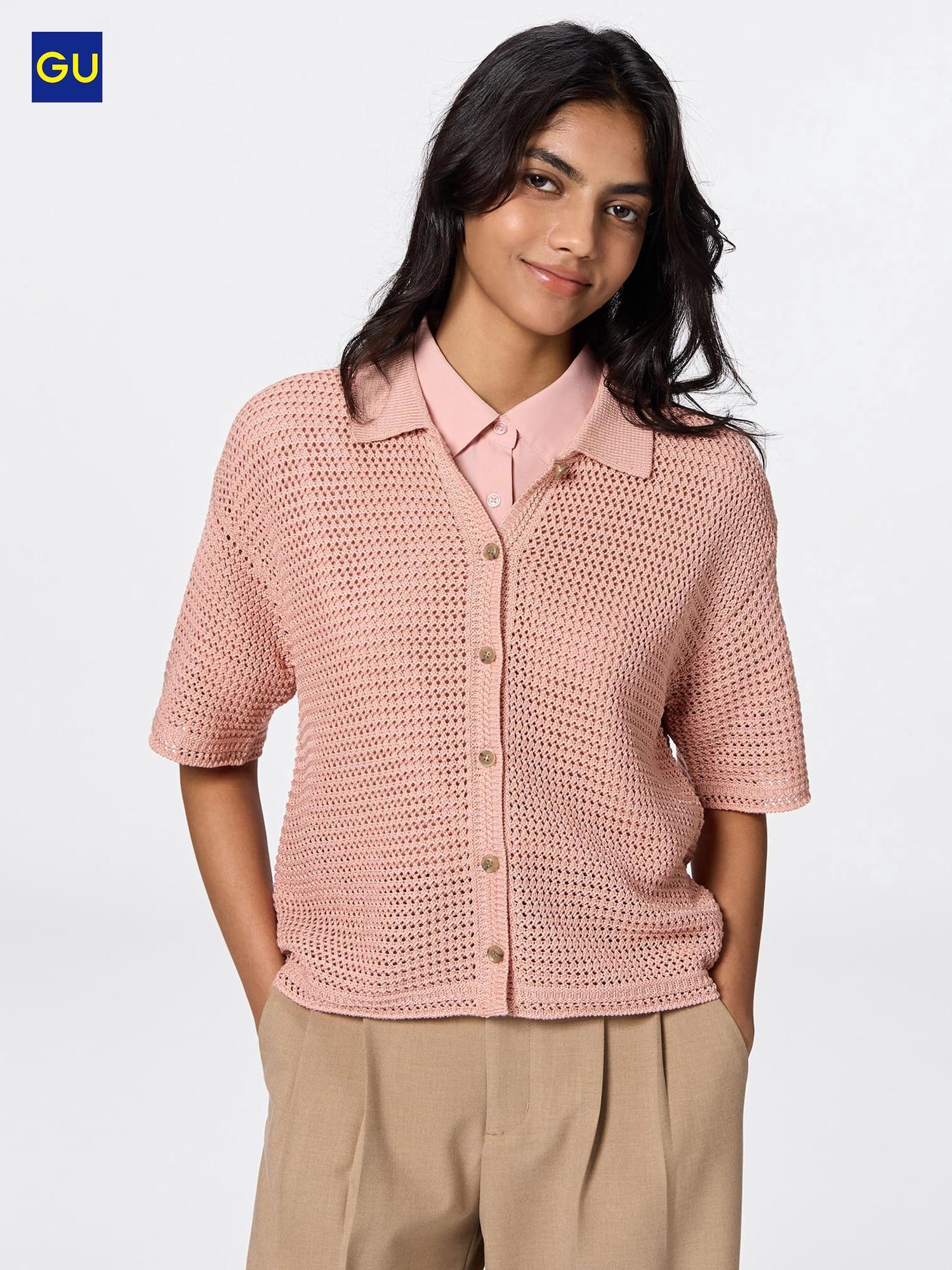 Uniqlo Gu кружевной трикотаж с коротким рукавом 11 PINK/WOMEN S
Uniqlo Gu кружевной трикотаж с коротким рукавом 11 PINK/WOMEN S