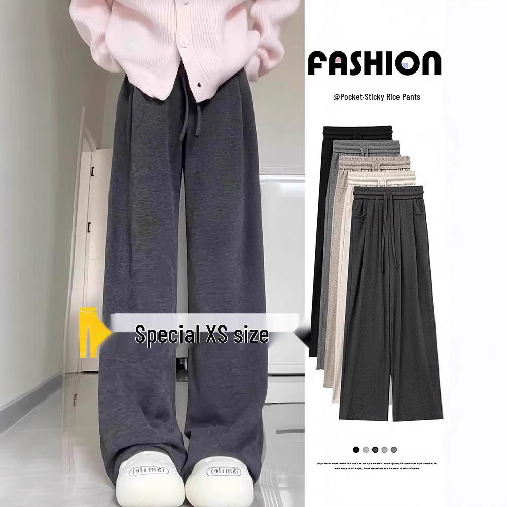Women s Gray High-Waisted Slimming Wide-Leg Lazy Pants for Spring & Autumn M (recommended 96-105 lbs)
Women s Gray High-Waisted Slimming Wide-Leg Lazy Pants for Spring & Autumn M (recommended 96-105 lbs)