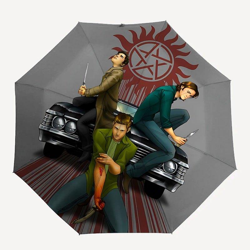 1pc Supernatural- Automatic Opening/Closing Umbrella with Convenient Three-Fold Design, 8 Iron Ribs - for Outdoor Daily Use
1pc Supernatural- Automatic Opening/Closing Umbrella with Convenient Three-Fold Design, 8 Iron Ribs - for Outdoor Daily Use