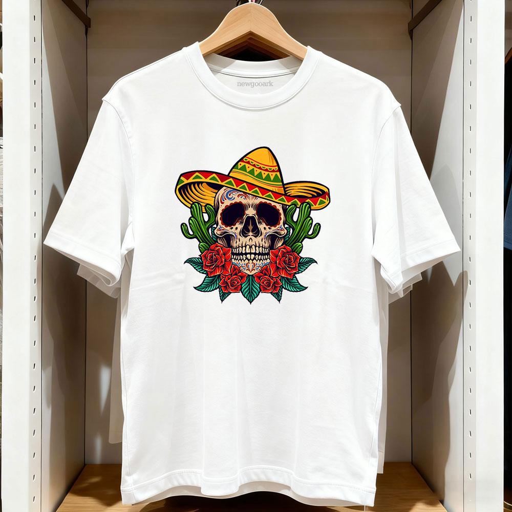 Cinco de Mayo skull and roses tshirt Women Unisex Casual cotton graphic t shirts Adult streetwear camisetas tops tee Shortsleev S
Cinco de Mayo skull and roses tshirt Women Unisex Casual cotton graphic t shirts Adult streetwear camisetas tops tee Shortsleev S