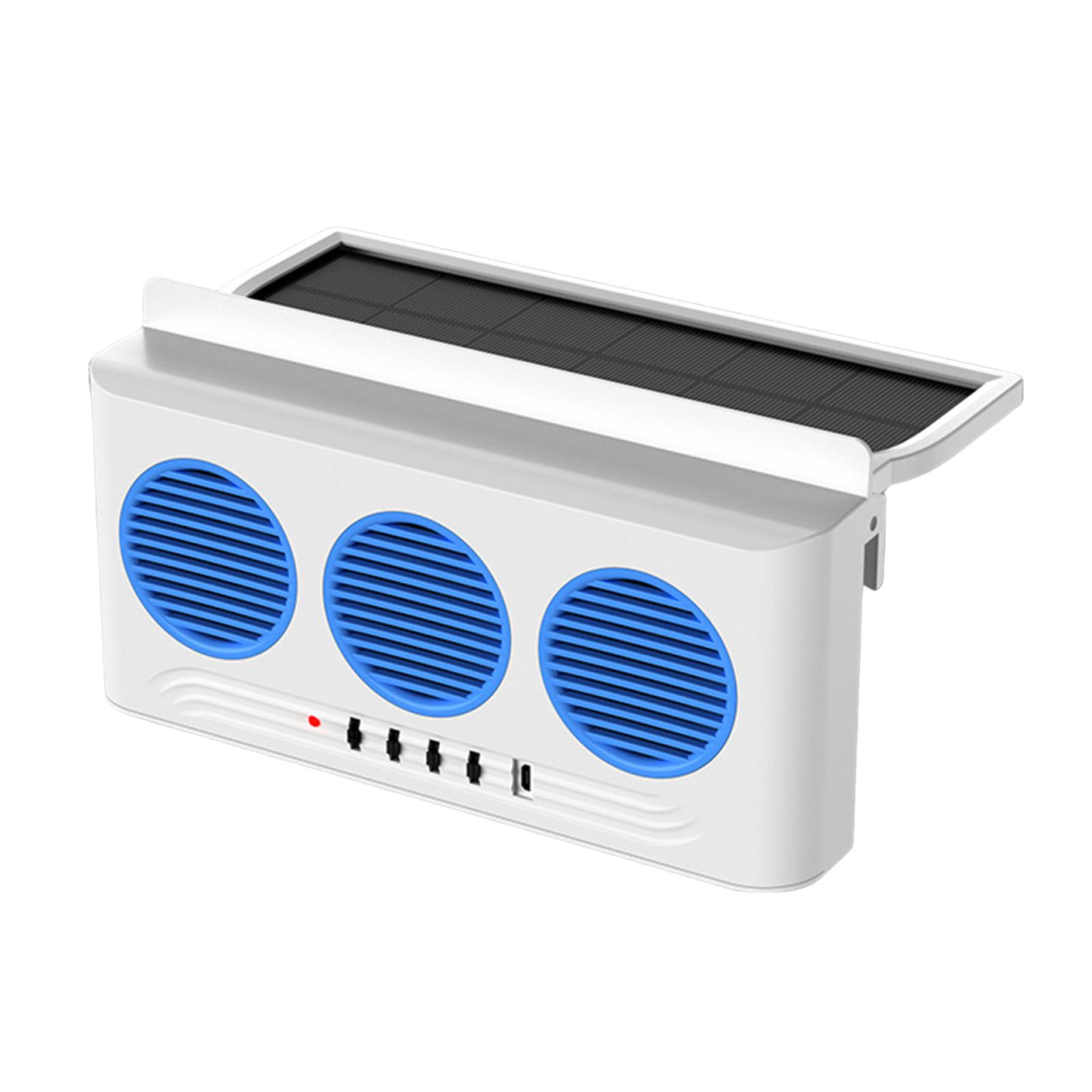 Solar Powered Car Window 5000 RPM Air Vent Radiator with Three Air Outlets Vehicle Ventilation Fan Car Window Fan белый
Solar Powered Car Window 5000 RPM Air Vent Radiator with Three Air Outlets Vehicle Ventilation Fan Car Window Fan белый