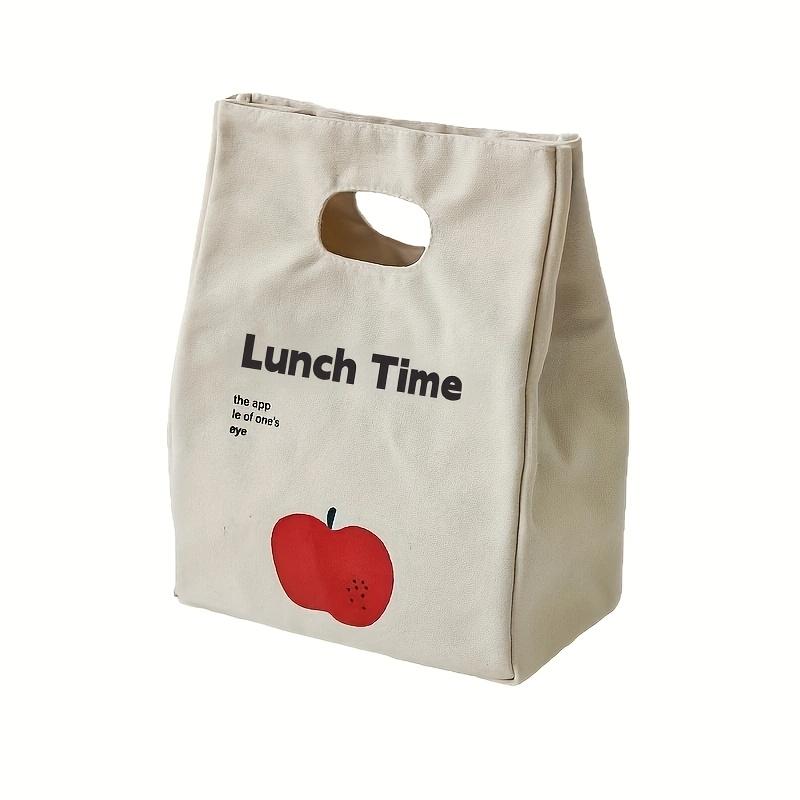1 Portable Insulated Lunch Bag with Aluminum Foil Liner - Canvas Picnic Bag for Work, School, Camping, Leak-Proof & Fresh-Preserving
1 Portable Insulated Lunch Bag with Aluminum Foil Liner - Canvas Picnic Bag for Work, School, Camping, Leak-Proof & Fresh-Preserving