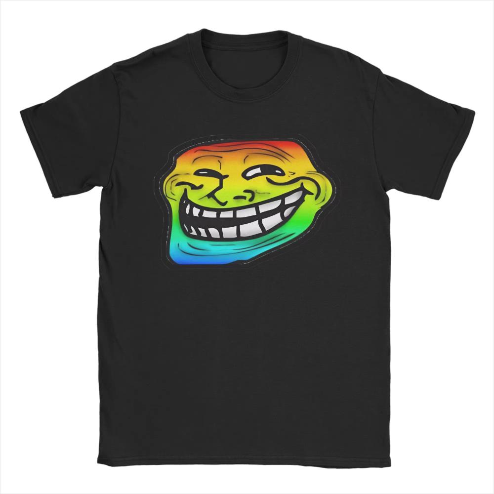 Vintage TShirt Troll Face Meme Cotton T Shirts Fashion Tee Shirt for Unisex Women Beach Awesome Printed Unisex Short Sleeve Clothing 4XL
Vintage TShirt Troll Face Meme Cotton T Shirts Fashion Tee Shirt for Unisex Women Beach Awesome Printed Unisex Short Sleeve Clothing 4XL