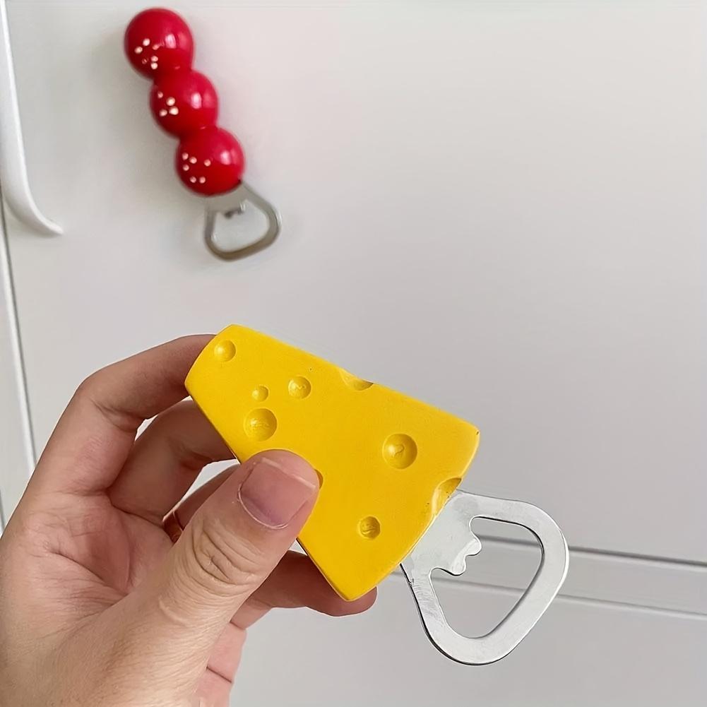 1PC Magnetic Bottle Opener with Charming Candied Gourd and Cheese Design, Versatile Kitchen Gadget,
1PC Magnetic Bottle Opener with Charming Candied Gourd and Cheese Design, Versatile Kitchen Gadget,