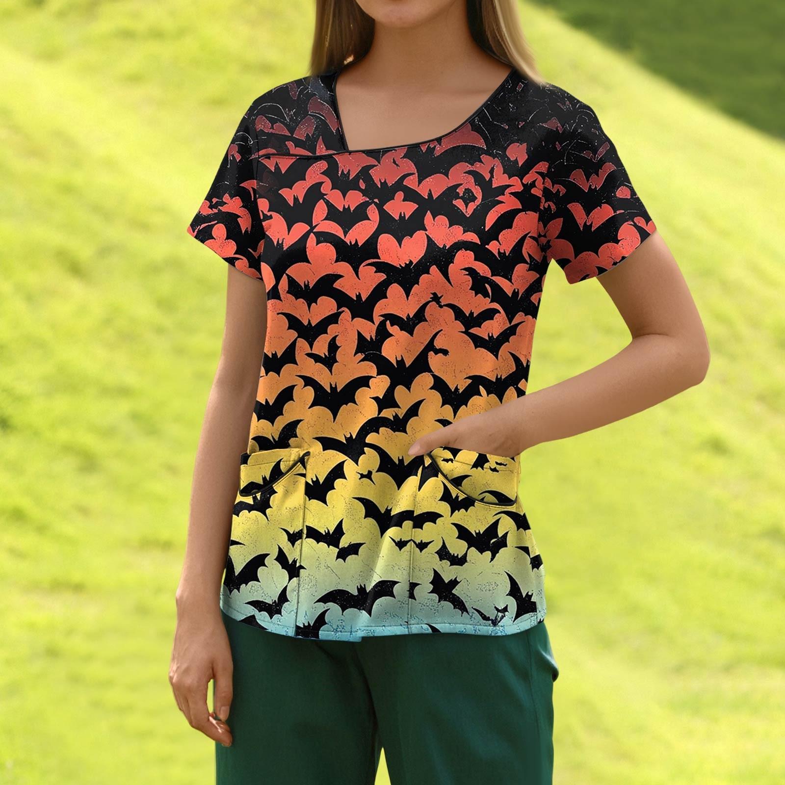 Женская модная полосатая рабочая одежда с градиентным принтом и короткими рукавами с верхом с двойными карманами XL жёлтый
Женская модная полосатая рабочая одежда с градиентным принтом и короткими рукавами с верхом с двойными карманами XL жёлтый