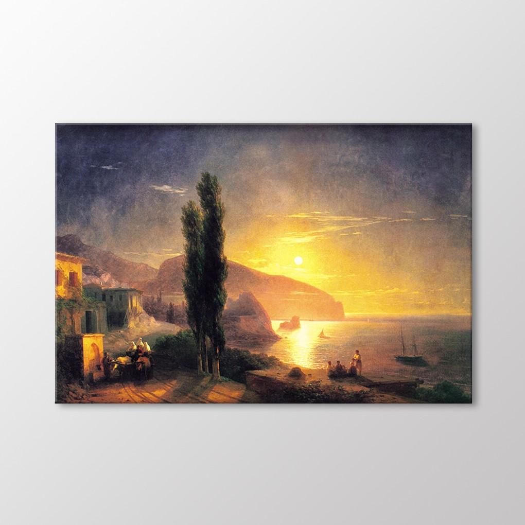 Медвежья гора в полнолуние, 1856 г. Живопись
Медвежья гора в полнолуние, 1856 г. Живопись