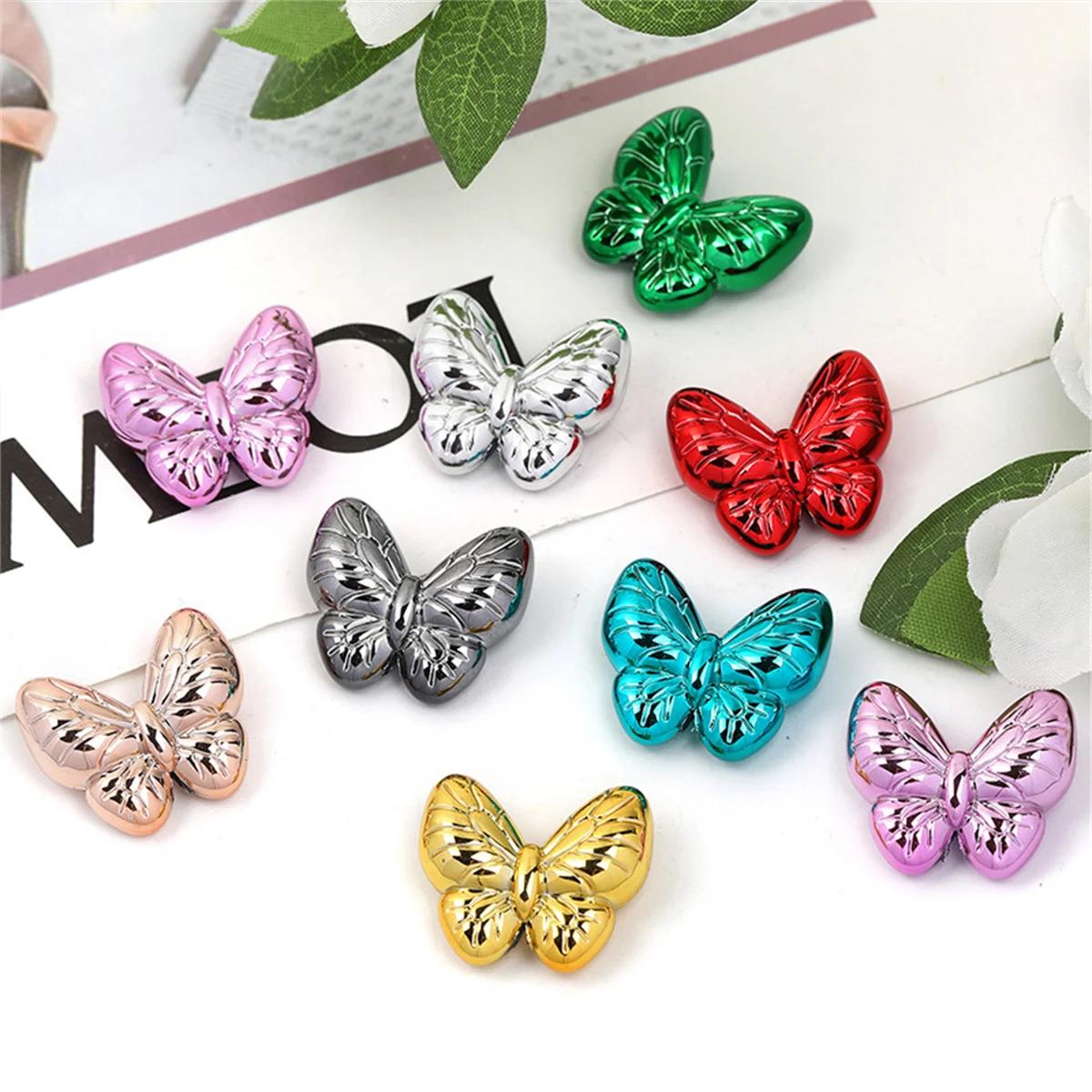 CH48 10Pcs UV Color Plating Love Butterfly Beads Bracelet Necklace Diy Clothing Handmade Girl Gift Jewelry Accessories Beads 10pcs
CH48 10Pcs UV Color Plating Love Butterfly Beads Bracelet Necklace Diy Clothing Handmade Girl Gift Jewelry Accessories Beads 10pcs