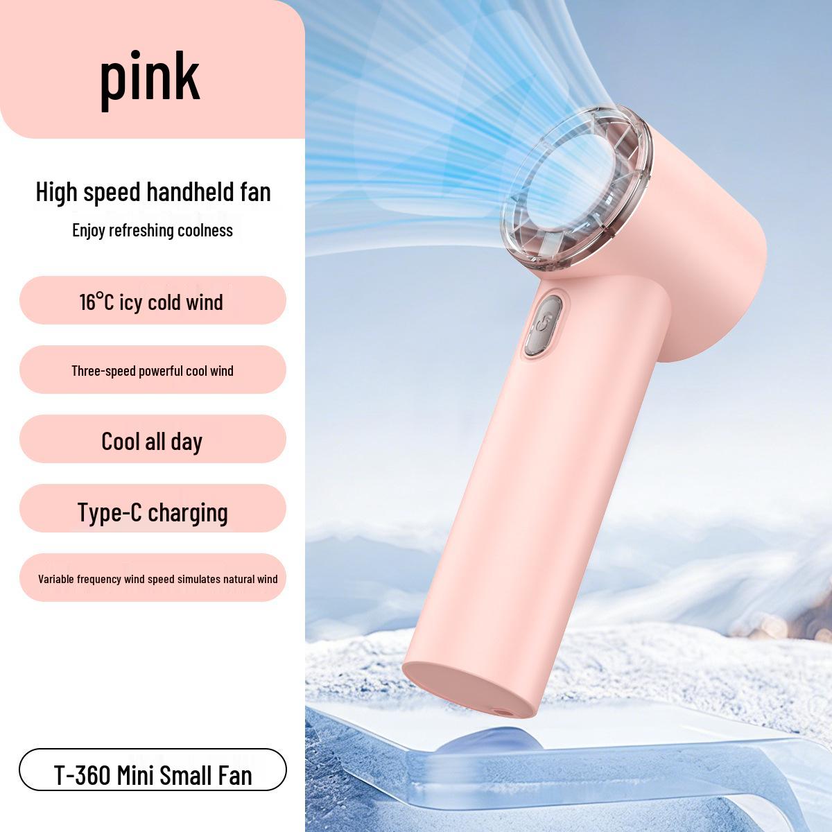 T360 Mini Handheld Rechargeable Fan – Ultra-Long Battery, Portable, Ice Cool for Office Use. 165*56*60 рожевий
T360 Mini Handheld Rechargeable Fan – Ultra-Long Battery, Portable, Ice Cool for Office Use. 165*56*60 рожевий