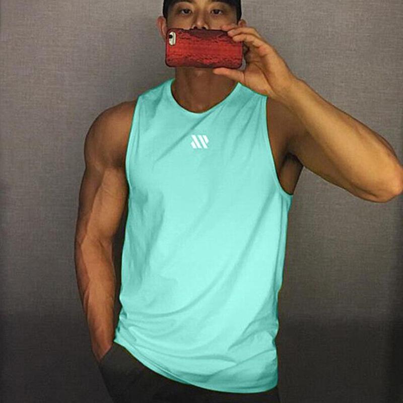 Men Bodybuilding Tank Top Gym Workout Shirt Fitness Running Stringer Vest Summer Sleeveless Athletic Muscle Training Quick Dry Sportswear M чорний
Men Bodybuilding Tank Top Gym Workout Shirt Fitness Running Stringer Vest Summer Sleeveless Athletic Muscle Training Quick Dry Sportswear M чорний