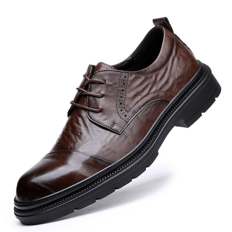 Men s shoes spring breathable 2025 new trend casual shoes leather platform British business dress men s leather shoes 44 темно-коричневого
Men s shoes spring breathable 2025 new trend casual shoes leather platform British business dress men s leather shoes 44 темно-коричневого