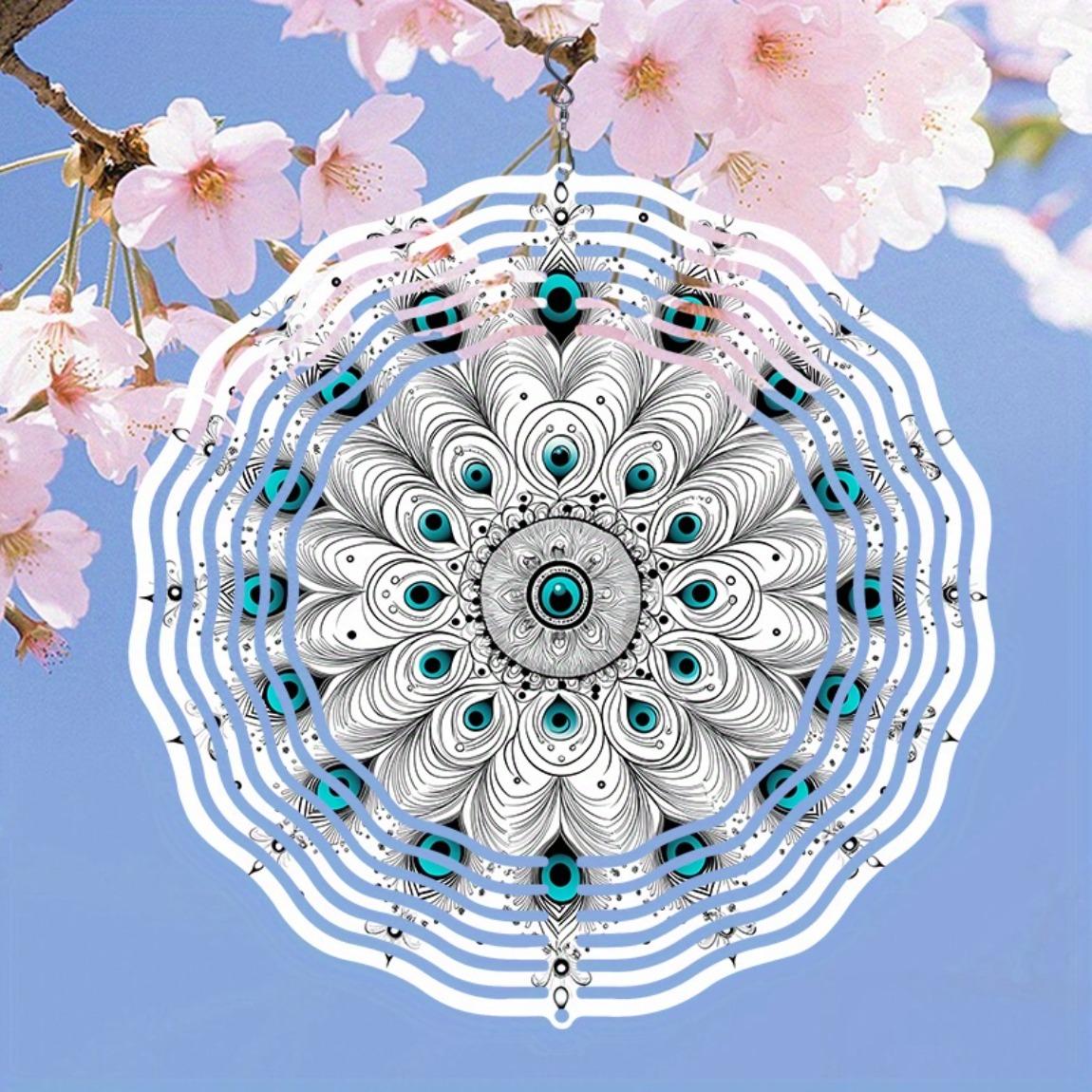 Mandala Art Wind Spinner Chime Outdoor Garden Decor Hanging Sculpture for Patio Yard Balcony Decoration
Mandala Art Wind Spinner Chime Outdoor Garden Decor Hanging Sculpture for Patio Yard Balcony Decoration