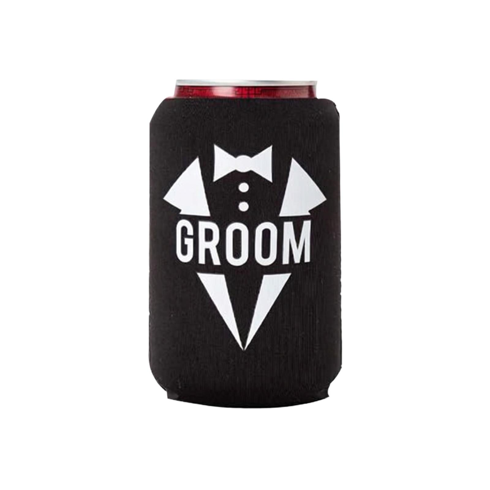 Party Drink Can Cooler Sleeve Insulated Beverage Holder for Standard 12oz Cans with Groom Print Design Suitable for Weddings and Events One Size
Party Drink Can Cooler Sleeve Insulated Beverage Holder for Standard 12oz Cans with Groom Print Design Suitable for Weddings and Events One Size