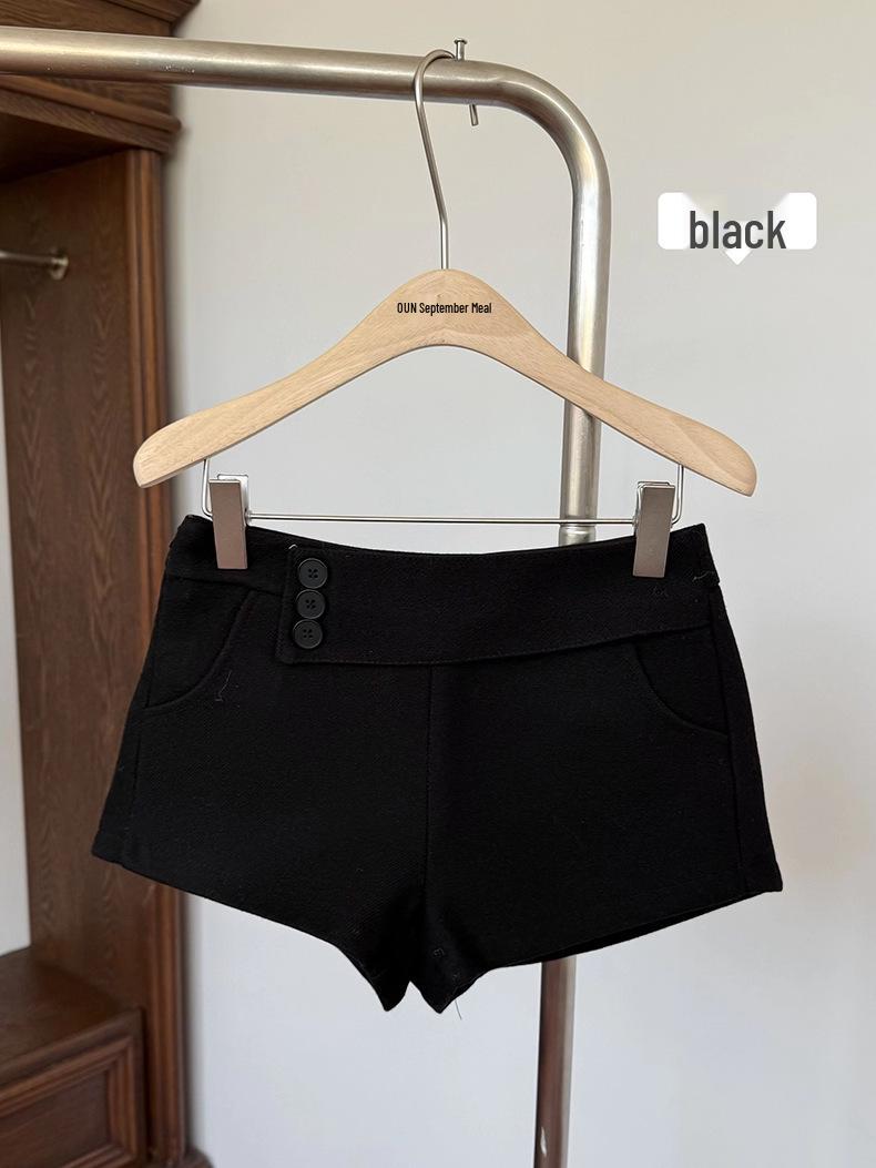 2025 Women s Woolen Straight-Leg Bootcut Shorts - Autumn/Winter Trendy Petite Versatile Design Medium чорний
2025 Women s Woolen Straight-Leg Bootcut Shorts - Autumn/Winter Trendy Petite Versatile Design Medium чорний