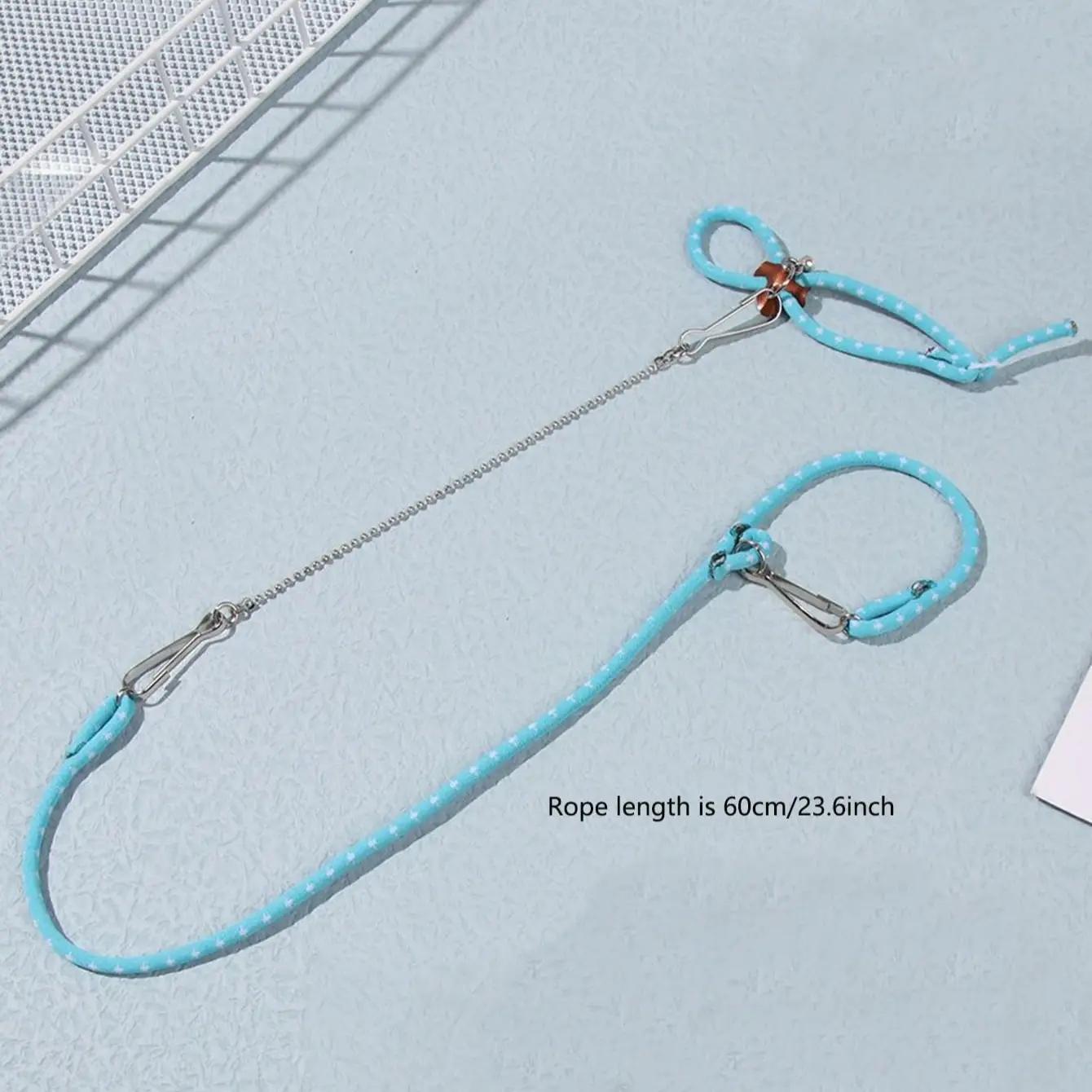 1шт. - Комплект шлейки и поводка для мелких домашних животных - надежный, удобный жилет для хомяков, мышей и белок синий
1шт. - Комплект шлейки и поводка для мелких домашних животных - надежный, удобный жилет для хомяков, мышей и белок синий