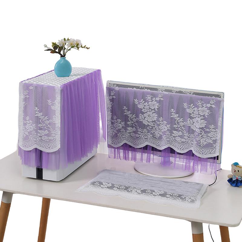 3Pcs Desktop Computer Universal Keyboard Dustproof PC Host Machine 17 24 27inch Lace Fabric Dust Cover LCD Monitor Protective
3Pcs Desktop Computer Universal Keyboard Dustproof PC Host Machine 17 24 27inch Lace Fabric Dust Cover LCD Monitor Protective