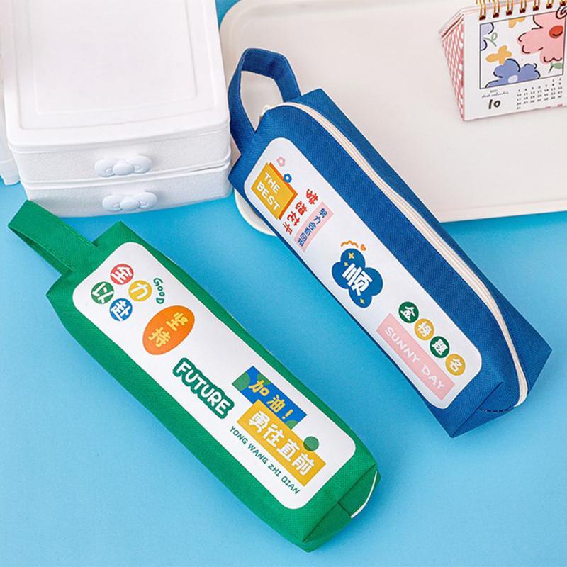 Cosmetic Pouch Canvas Pencil Bag Kawaii Pencil Holder Large Capacity Stationery Bag Zipper Storage Bag Stationery A4
Cosmetic Pouch Canvas Pencil Bag Kawaii Pencil Holder Large Capacity Stationery Bag Zipper Storage Bag Stationery A4