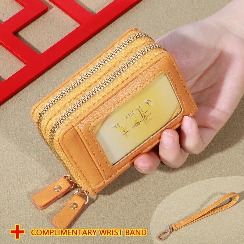 Womens Credit Card Wallet, Large Capacity Multi Card Case Wallet With ID Window, Zipper Card Cases Holder
Womens Credit Card Wallet, Large Capacity Multi Card Case Wallet With ID Window, Zipper Card Cases Holder