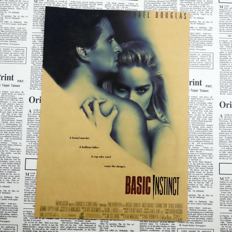 Basic Instinct Sharon Stone Retro Movie Poster Wall Art White card paper (non-adhesive) 30*42 cm
Basic Instinct Sharon Stone Retro Movie Poster Wall Art White card paper (non-adhesive) 30*42 cm
