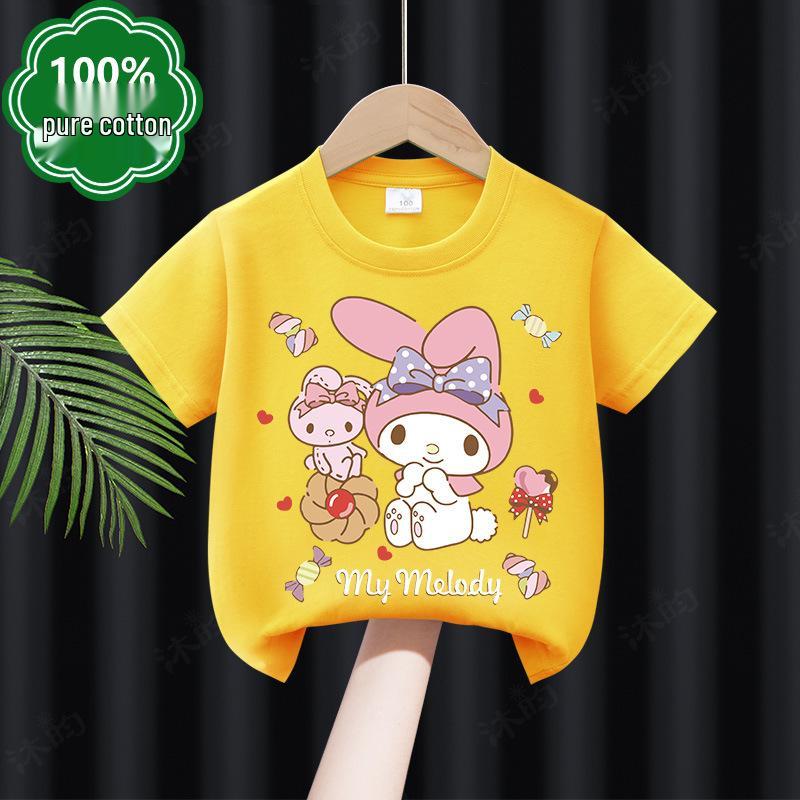 2026 Summer Melody Anime Girls Cotton T-Shirt 120cm
2026 Summer Melody Anime Girls Cotton T-Shirt 120cm